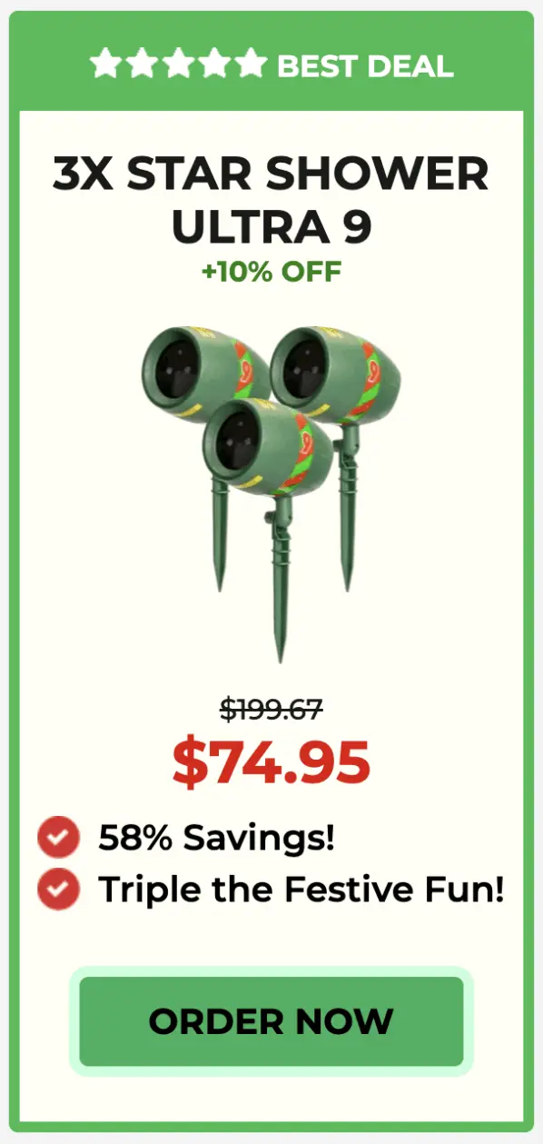 Star Shower Ultra 9 deal 3
