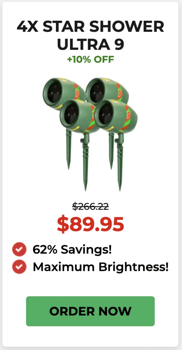Star Shower Ultra 9 deal 4